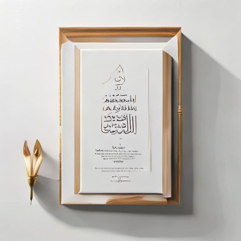 Curated Ayat al-Kursi Canvas