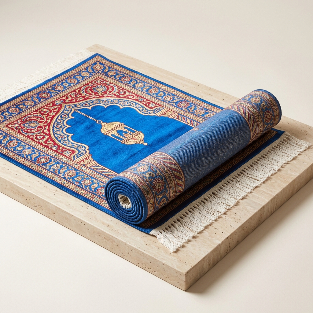 Mihrab-Pattern Prayer Rug