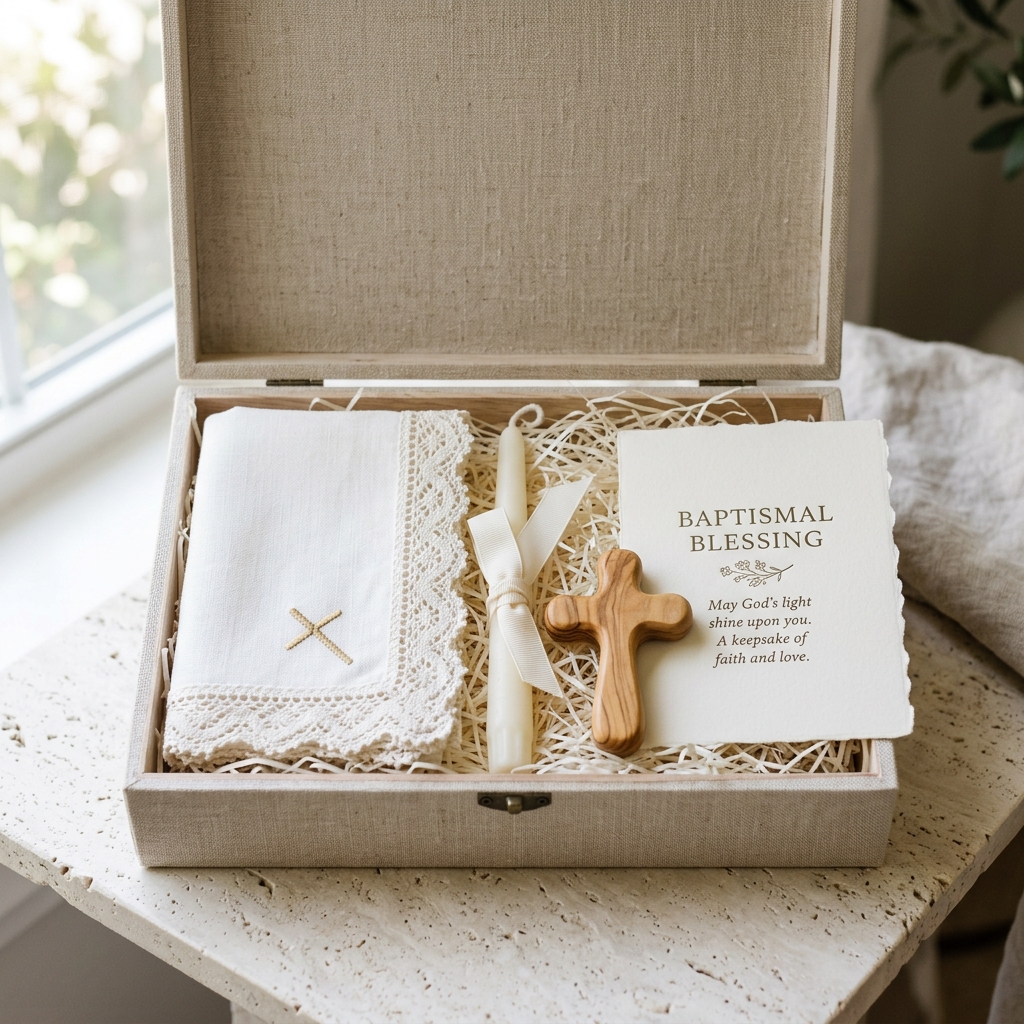 Baptism Blessing Gift Set